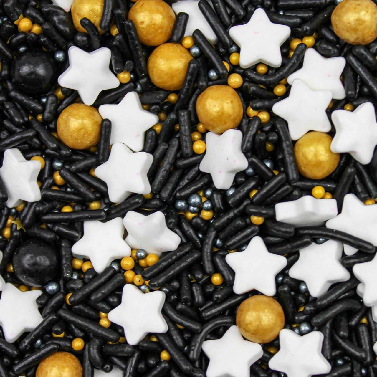 Krazy Sprinkles - Graduation Sprinkles Mix (1/2 Cup, 1x Jar) for Cakes, Ice Cream & Cookies